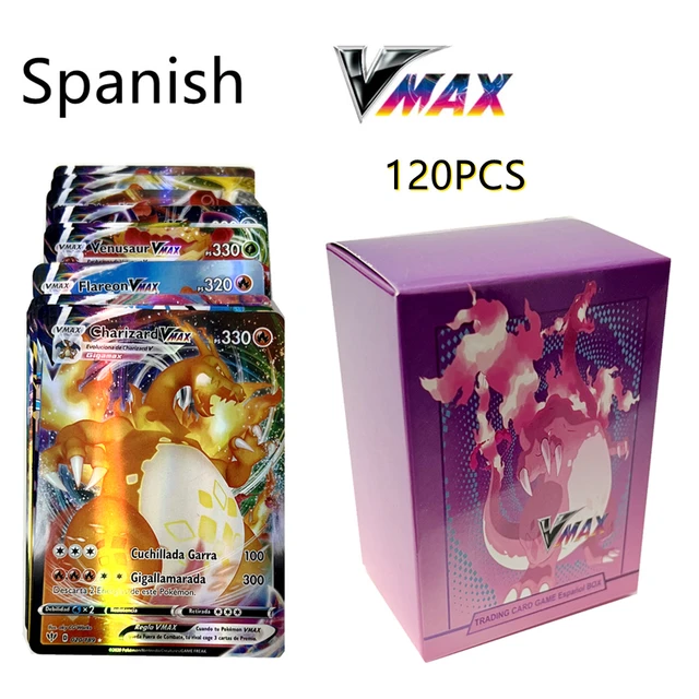 New Pokemon Cards in Portuguese TAG TEAM GX V VMAX Trainer Energy  Holographic Playing Cards Game Português Children Toy - AliExpress