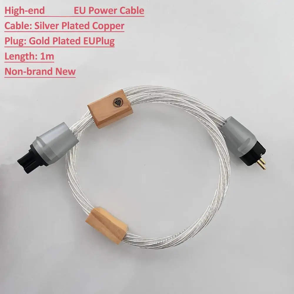HiFi Audio Preffair AC-Stromkabel mit US/EU/UK-Version Steckern C15 Buchsen für Leistungsverstärker-Lautsprecher – Detail 38