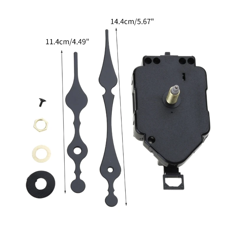 Silent Pendulum Type Clock Movement Mechanism Hands Motor DIY Replacement Repair Accessory F0T6
