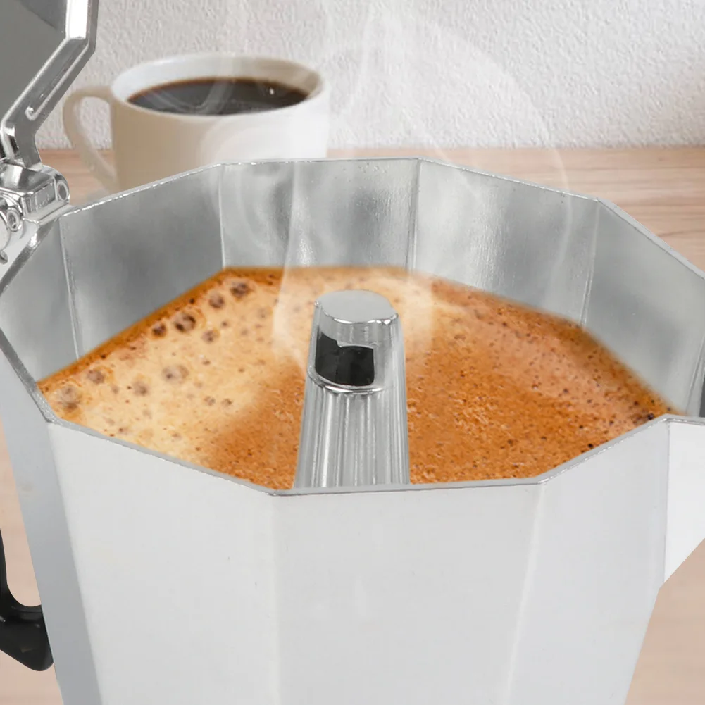 

Octagonal Coffee Maker Pot 1/2/3/6/9/12 Cup Stove Top Espresso Maker Percolator Moka Pot Kitchen Accessories