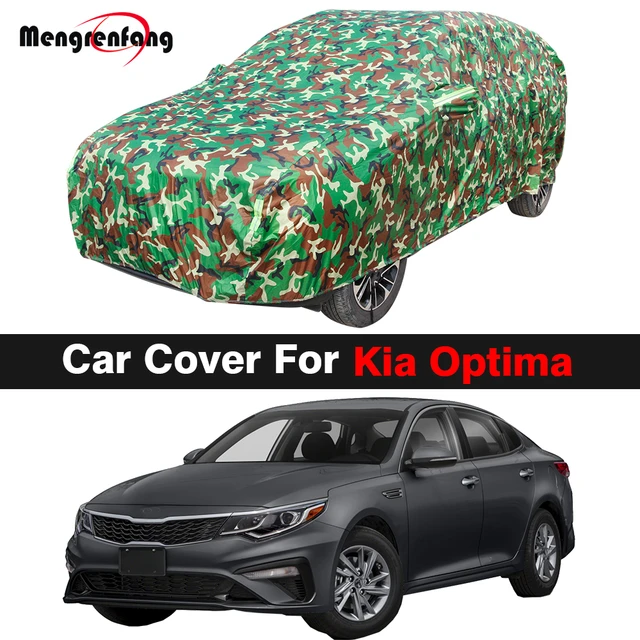 Outdoor Car Cover Anti-UV Sun Shade Rain Snow Wind Protection