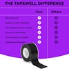 Silicon Grip Tape for Pull Up Bar - Non-Slip Fusion Silicon Wrap for Barbells, Dumbbells, Sports and Gym Equipment 1 IN X 10 FT 3