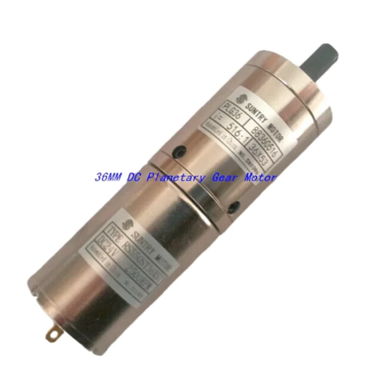 

DC Planetary Reducer Gear Motor 36MM Diameter RS550 DC 12V 2500RPM Ultra-low Noise Long Life FOR Monitoring Packaging Machine