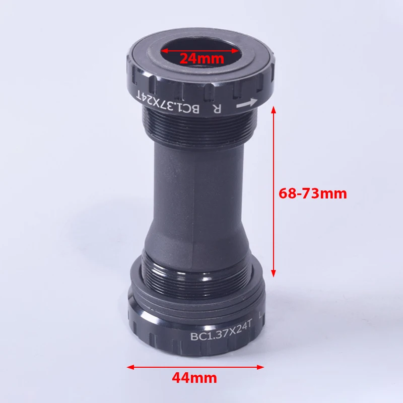IXF 바텀 브래킷 BB68/73 68mm 73mm IXF BB MTB 산악 로드 자전거 바텀 센터 액슬 일체형 톱니 플레이트 나사