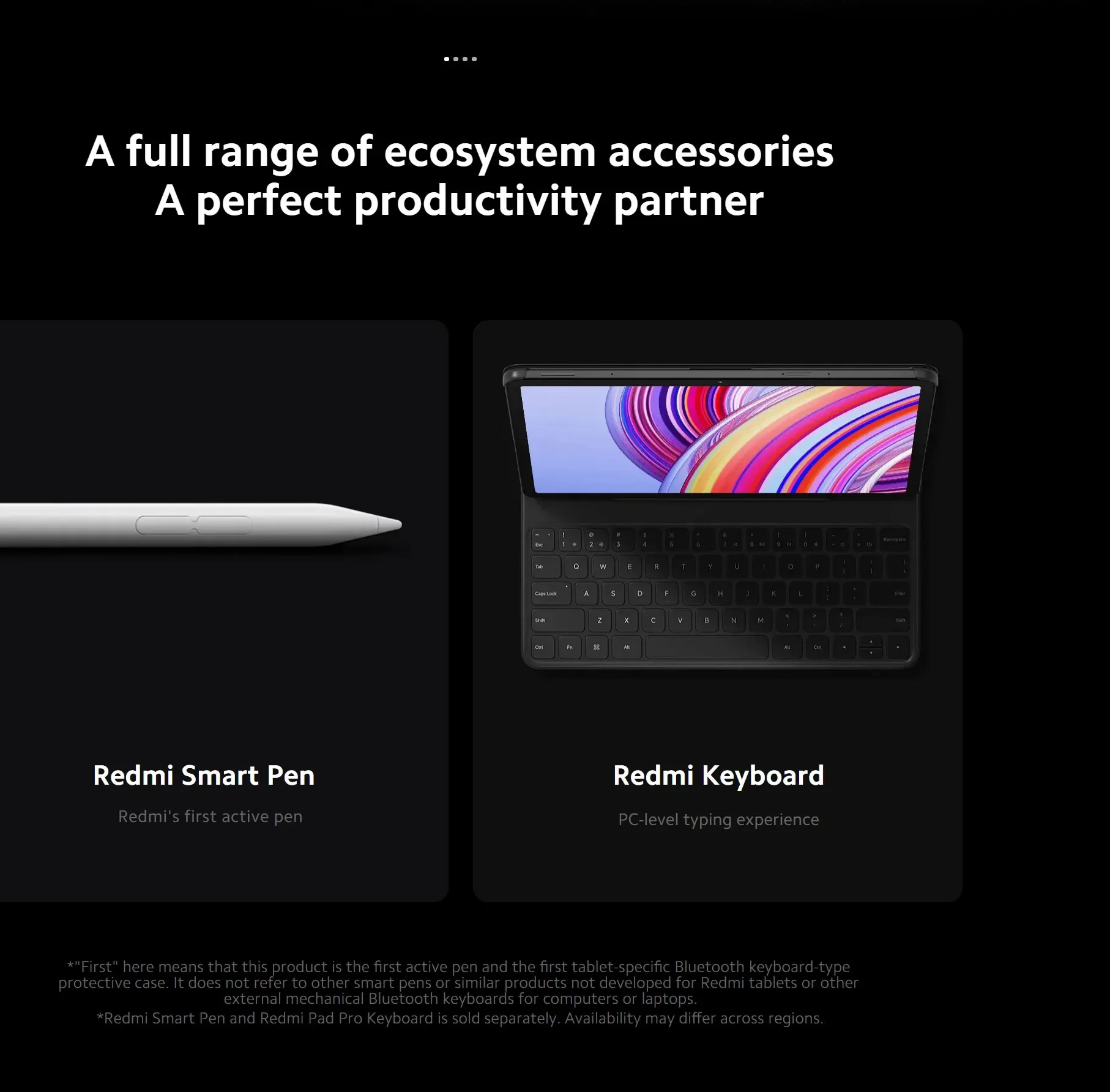UK Version Xiaomi Redmi Pad Pro 12.1" 120Hz 2.5K Display 10000mAh Battery Snapdragon 7s Gen 2 CPU 33W fast charge 8MP Camera