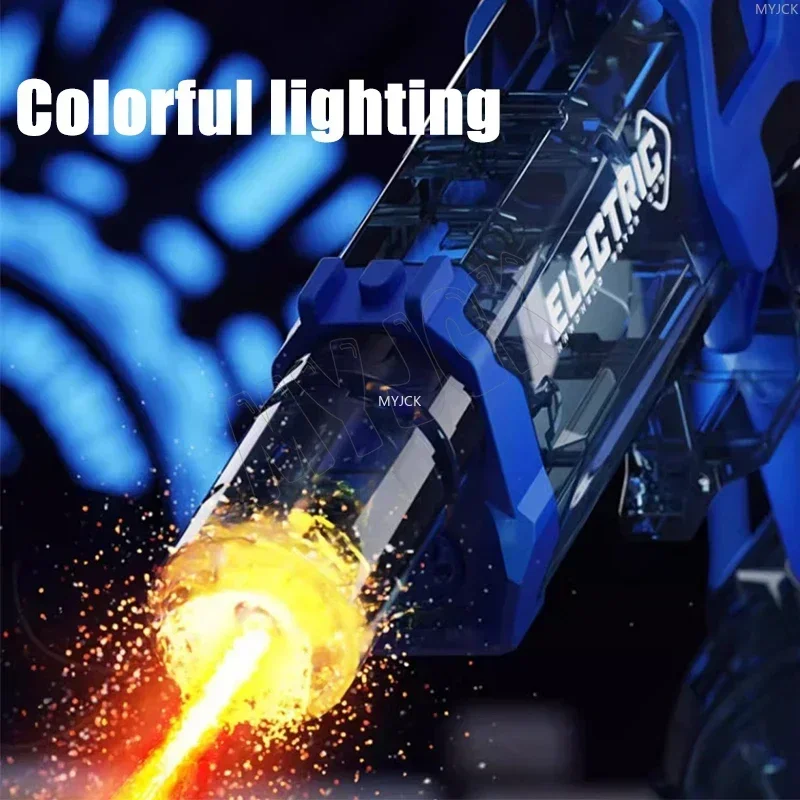 الأطفال ارتفاع ضغط الكهربائية مدفع المياه لعب الصيف في الهواء الطلق شاطئ بركة حديقة القتال ألعاب أطفال التلقائي انفجار المياه الهدايا