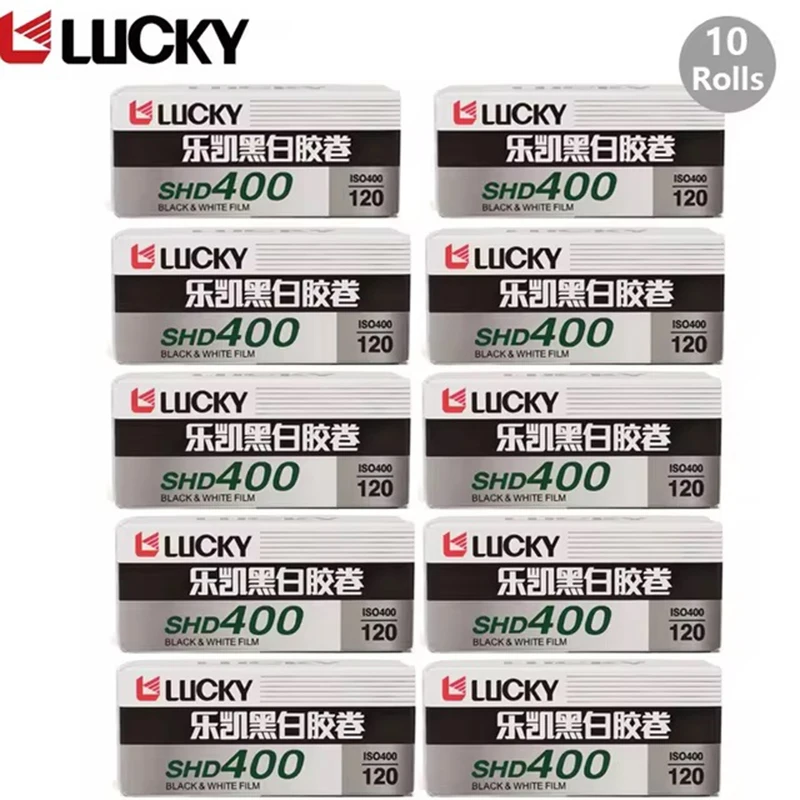 ISO 400 Film Black and white Negative Film 1/3/5/10 Rolls For Kodak 120 Camera Fujifilm Camera instant camera film