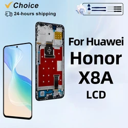 Premium Replacement Touch Screen Digitizer for Huawei Honor Smartphones (X8A Black Frame)