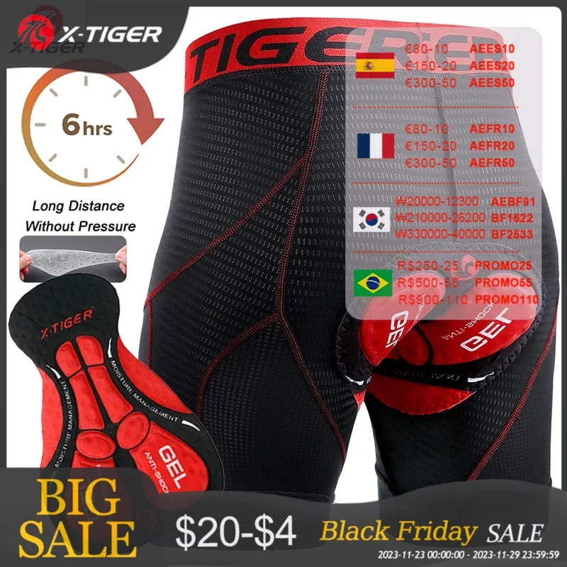 xtiger cycling shorts