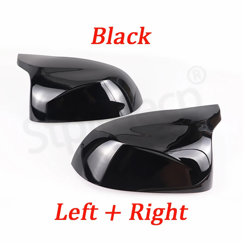 Coques De Rétroviseurs Style M Noir Brillant Pour BMW X3 X4 X5 X6 (F15 F16 F25 F26) - 2014 à 2018