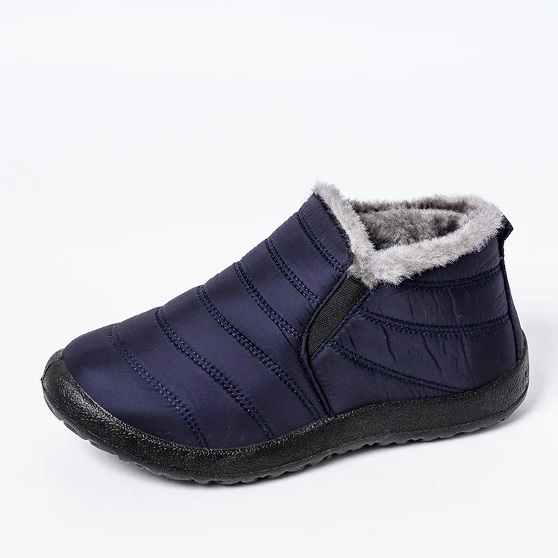 Kidmi Winter Fuzzy Women Shoes Warm Cold-proof Velvet  Antiskid Waterproof Women Boots Outdoor Indoor Soft House Women Shoes 4