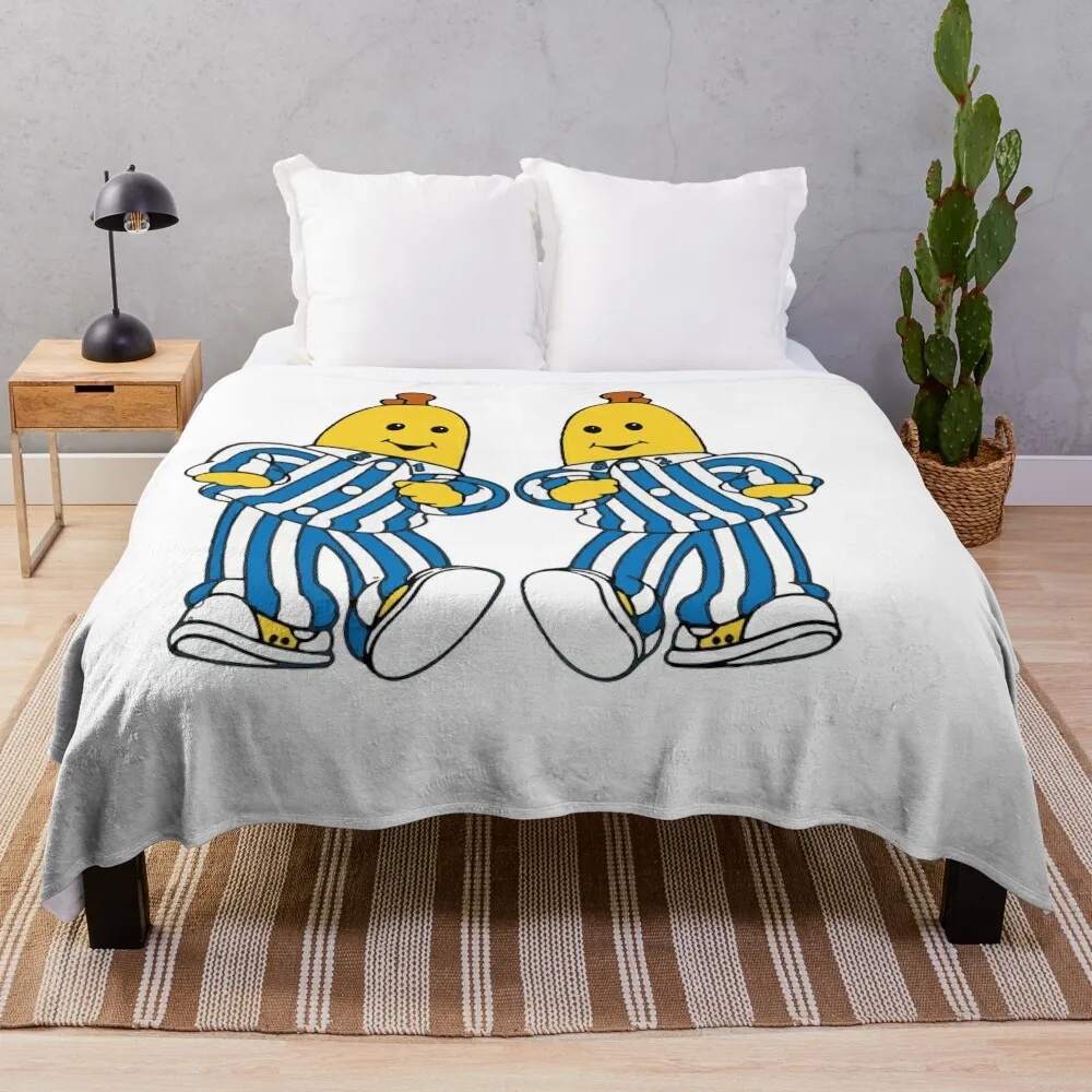 Banane In Pigiama Best Friend Throw Blanket Sunday Baby Sleeping Bag Coperte Grandi