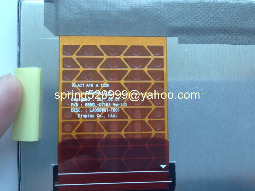 원래 새로운 5Inch LCD 디스플레이 LA050WQ1-TD01 LA050WQ1 (01) 화면 lcd 모니터