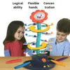 Kids Electric Shaking Swing Sunflower Party Interactive Tabletop Challenge Game Toys Parent Child Interaction Tabletop Game 6