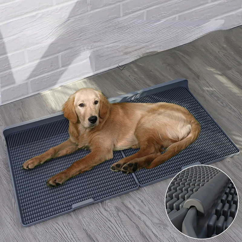 

Accessories Dog Potty Tray Poop Collector Training Litter Box Pet Toilet Sprinkler Puppy Bolsas Caca Perro Pet Supplies CY50DT