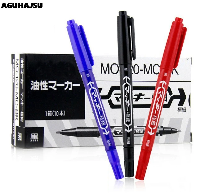 Smart Electronics CCL Anti-etching PCB circuit board Ink Marker Double Pen For DIY | Электронные компоненты и