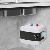 Chauffe-eau électrique Compact 6L 1,5 kw, étanche IPX4, en acier inoxydable, 30-65 ℃   220V pour salle de bain cuisine sous évier 3