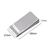 1Pc Stainless Steel Metal Money Clip Dollar Design Fashion Simple Silver Dollar Cash Clamp Holder Wallet For Men Women 6