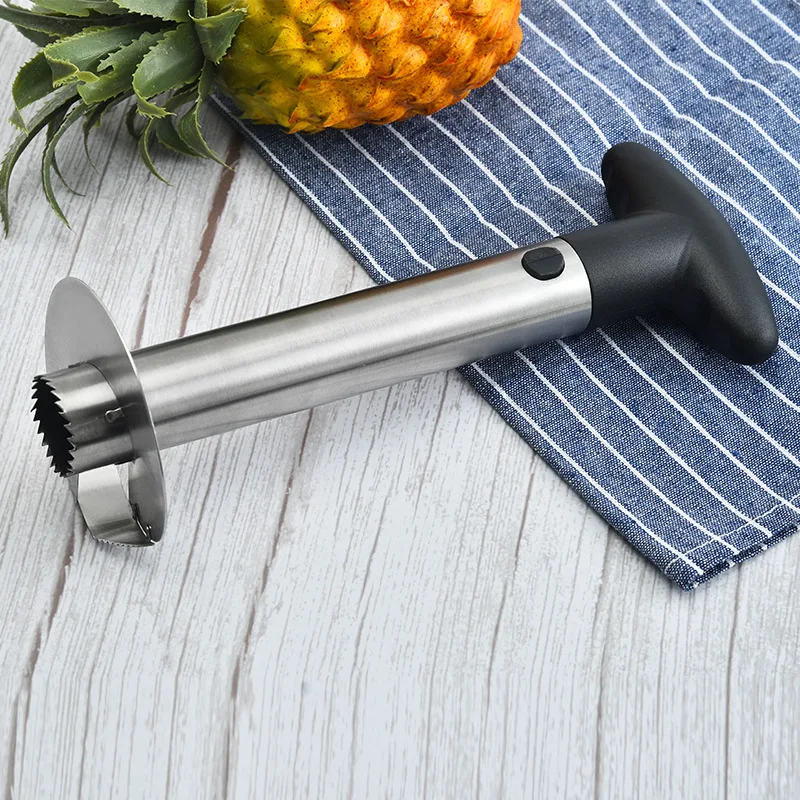 Trancheur d'ananas en acier inoxydable 201, éplucheur, trancheuse de  fruits, outil facile de cuisine, coupe en spirale, nouveaux accessoires d 'ustensiles