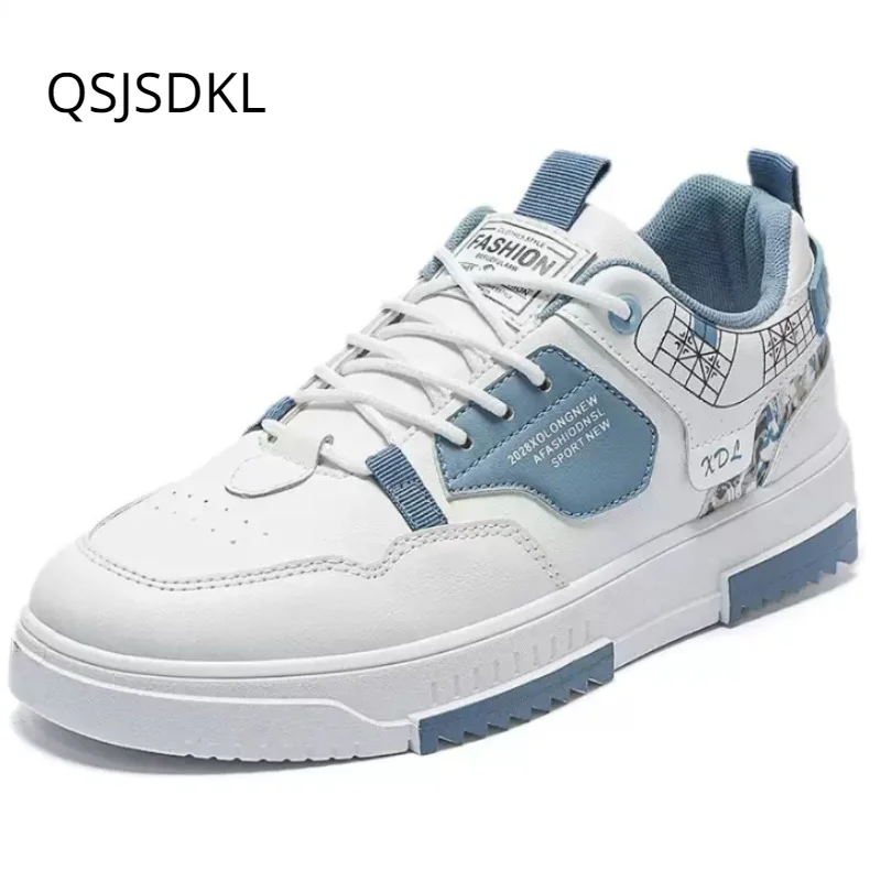 

Casual Sneakers Men 2023 Summer Fashion Platform Shoes Designer Lace Up Skateboard Shoes Outdoor Tennis Shoes Man Nude Shoes