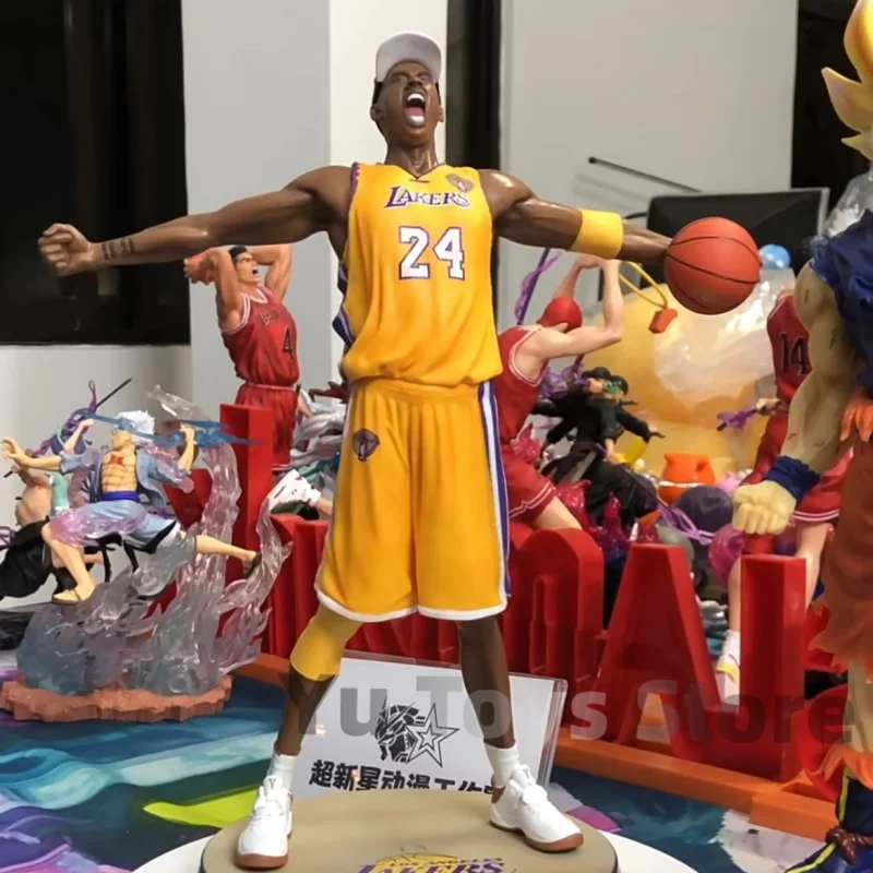 

2024 Nba Basketball Star Kobe Figure Model Black Mamba Roars Kobe Doll Model Movable Doll Decoration For Childrens Surprise Gift