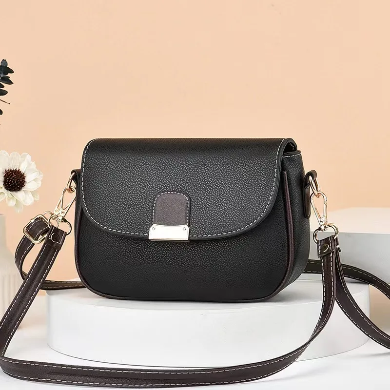 

Новинка 2023, приблизительная маленькая сумка для тела, Корейская версия, модная универсальная Повседневная сумка через плечо, женская маленькая мягкая кожаная сумка через плечо