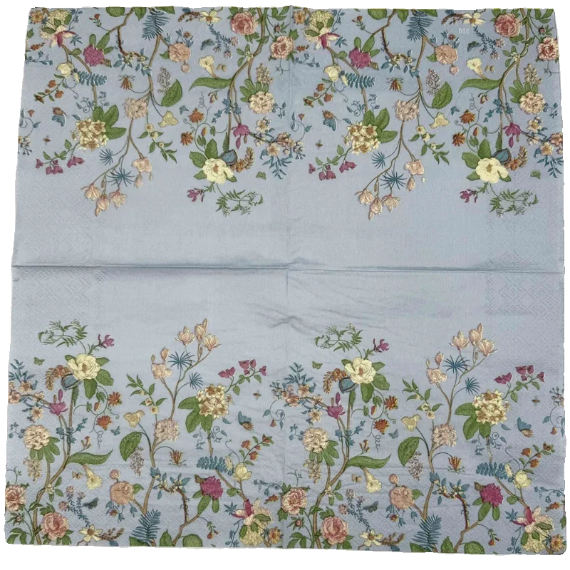 Printed Napkins Premium Floral Paper Napkins 20pcs/Pac for Birthday Party