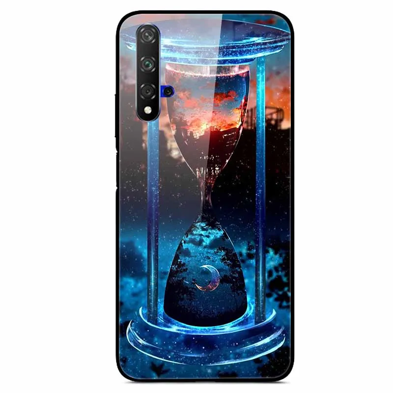 Premium Tempered Glass Hard Back Cover for Huawei Honor 20 Series