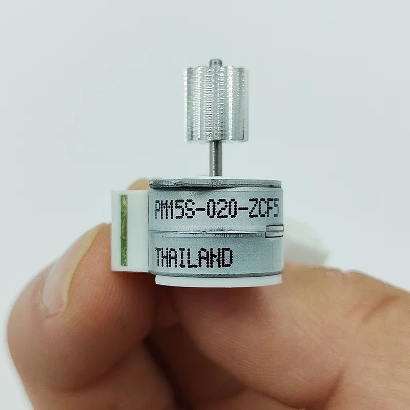 15mm Stepper Motor 2 Phase 4 Wire with 12 teeth Aluminum Gear for DIY Digital Product Camera