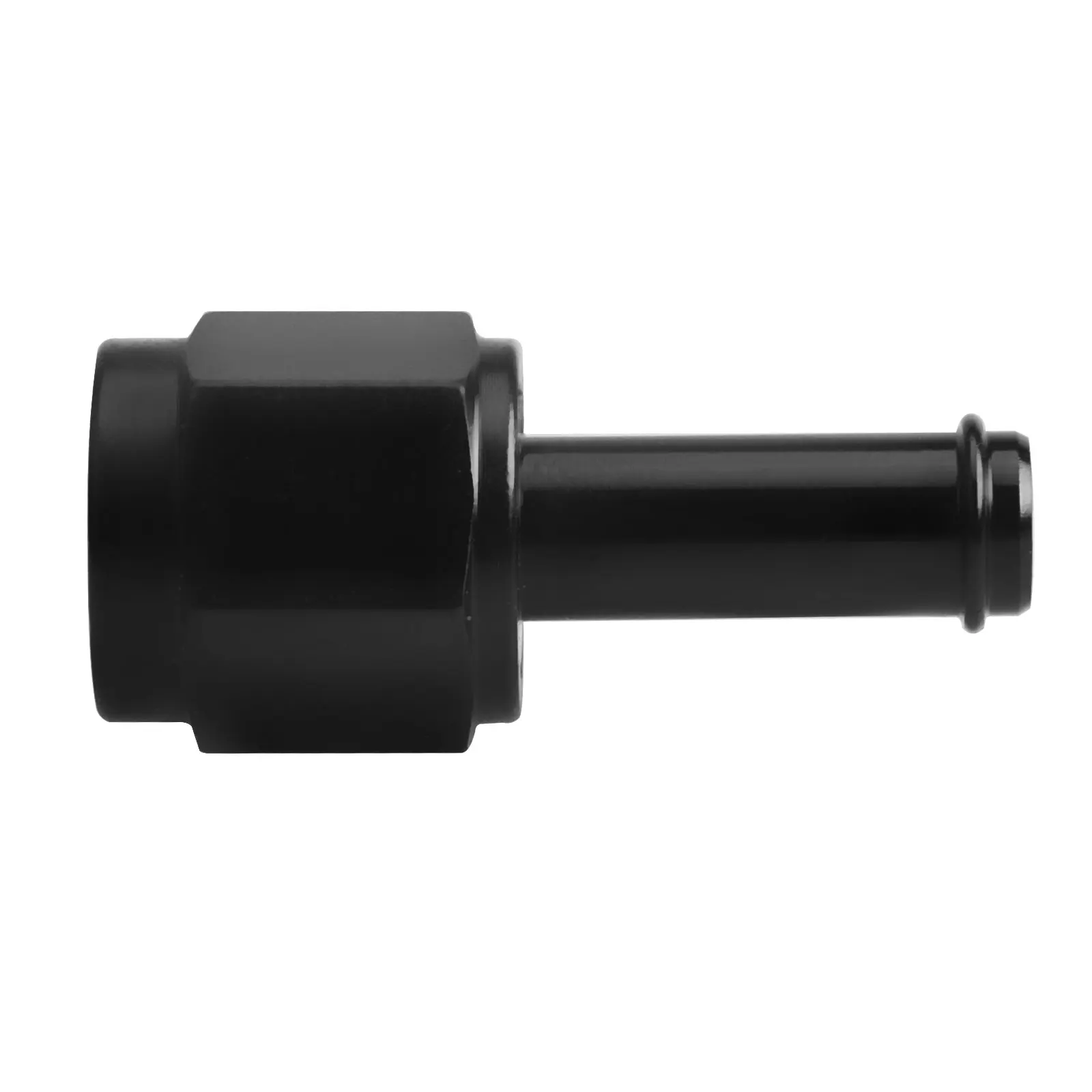 Universal AN6 Buchse auf 3/8 Zoll Widerhaken 6AN Buchse auf 5/16 Zoll Widerhaken gerade 90-Grad-Kraftstoffschlauch-Schwenkmontage-Adapter aus Aluminium – Detail 2