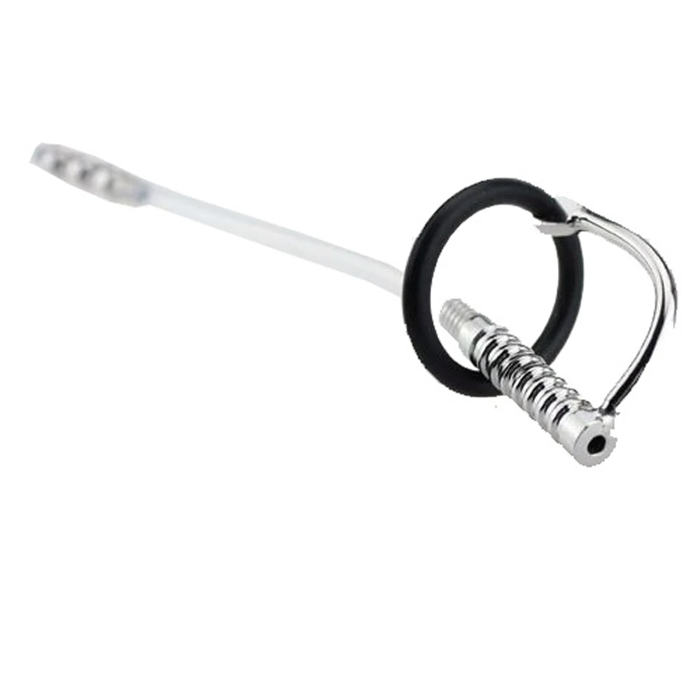 Silicone Hollow Urethral Catheter Dilator Adult Sex Toy For Men Gay Penis Plug SM Prostate Stimulation Urethral Cather Sounding urethral dilator silicone urethral dilator