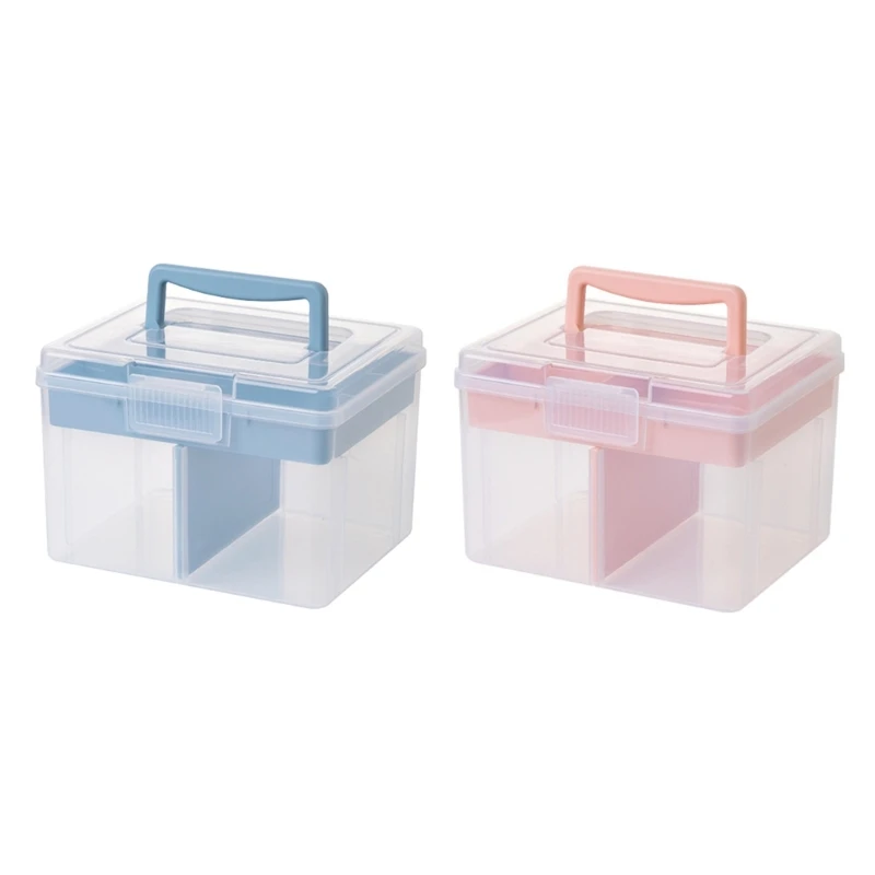 

Storage Box Transparent Stackable Kids Toy Container Home Supplies