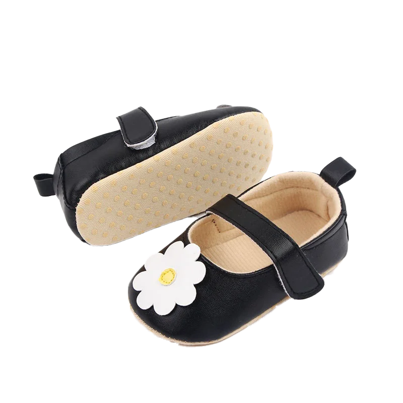 New Flower Embroidery Baby Girl Shoes Cotton Non-slip Soled Toddler Shoes Spring Summer Baby Shoes Princess Girls First Walkers 6