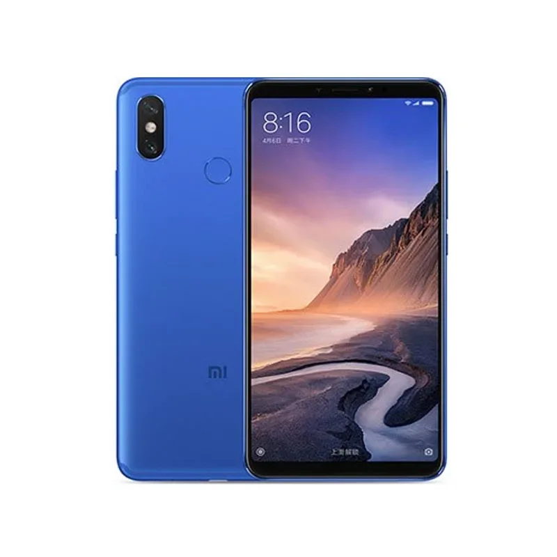 Global Firmware Xiaomi  Mi Max 3 Smartphone Facial Recognition 4G Snapdragon 636  Posterior Fingerprint Used Phone 3