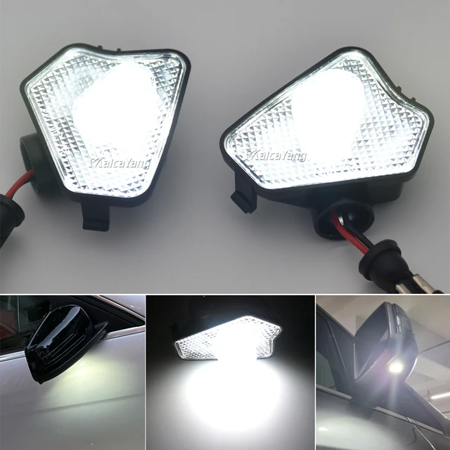 Luci LED Sotto Specchio Mercedes W212 W176 W204 - Lampade Pozzanghera A LED Bianco Xenon Originali - Foto 6