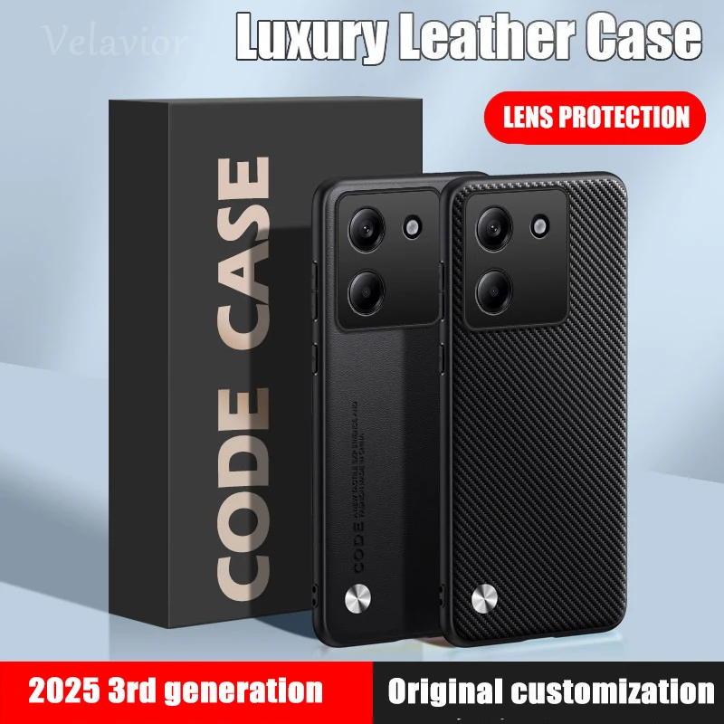 Luxury PU Leather Shockproof Phone Case - Full Protection Cover