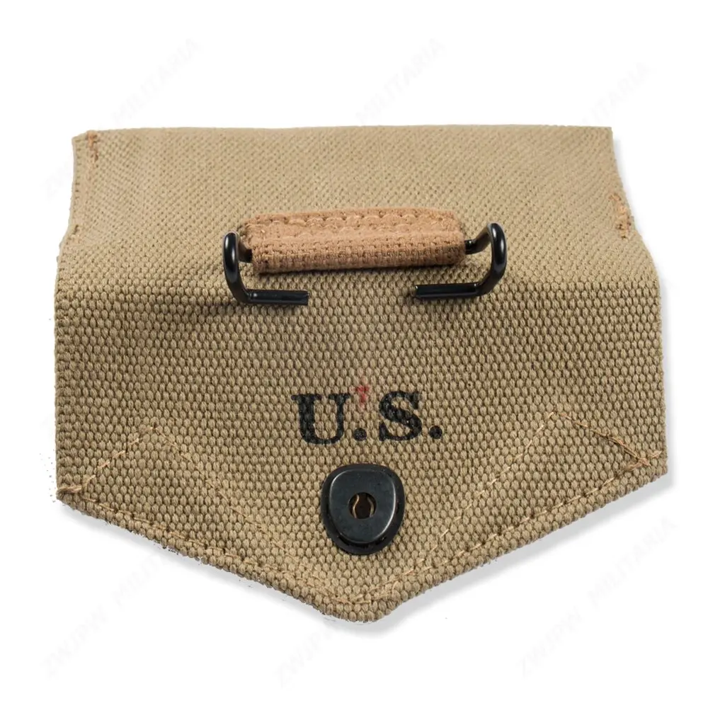 US Army Military M1942 First Aid Pouch Outdoor Packet Bag KHGAKI Color WITH HOOK
