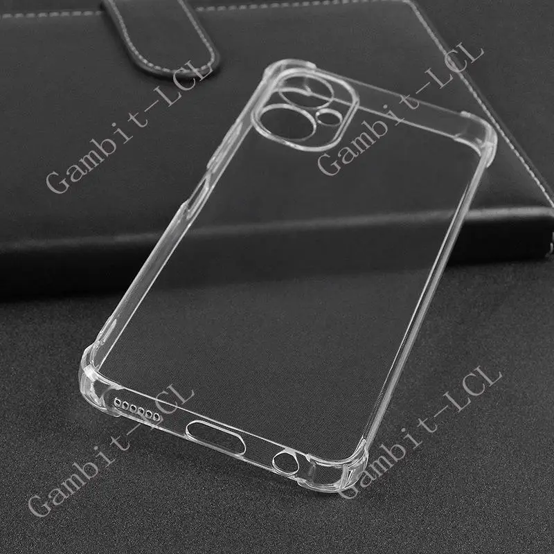 Shockproof Anti-Falling Soft Silicone TPU Back Cover