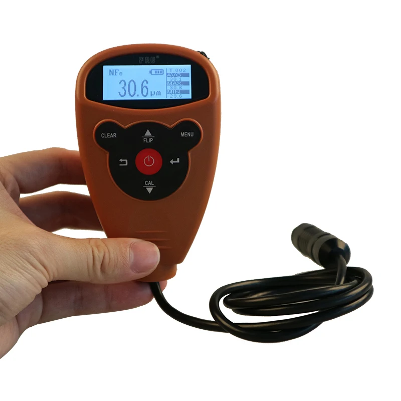 

WH92 Coating Thickness Gauge with Fe & NFe External Probe Bluetooth APP