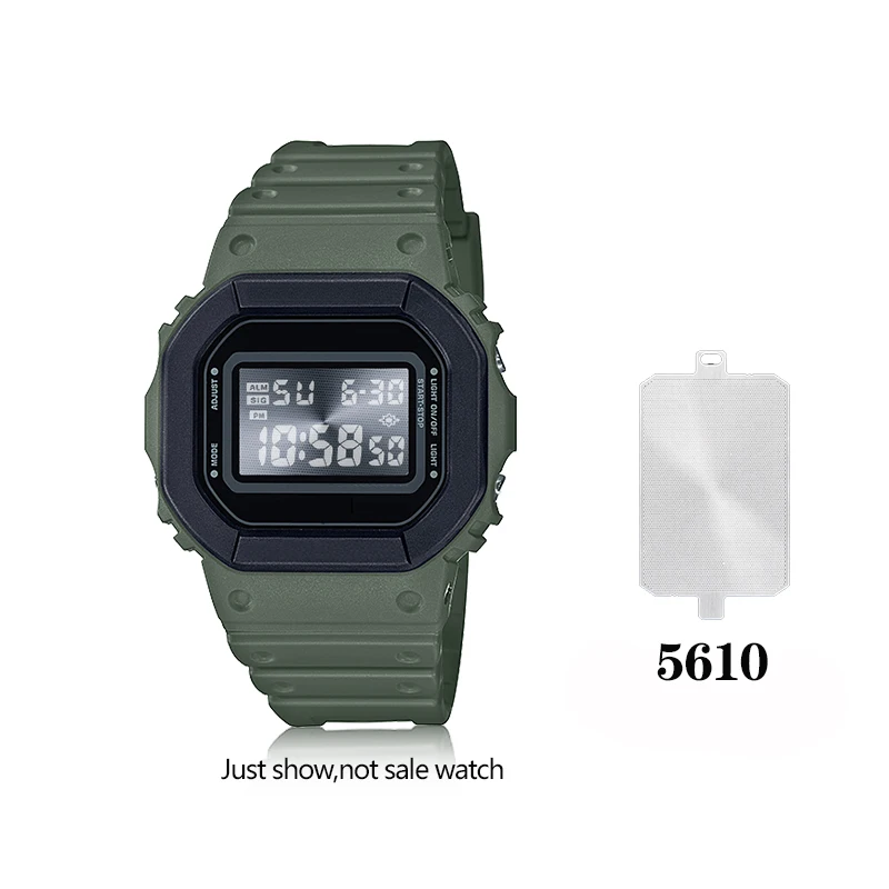 thumbnail image 1 of Esfera de reloj con patrón solar y panel de acero para Casio G-Shock DW5600 DW-5600 GWM5610 DW6900 GX56 GWF1000 Accesorios modificados, 1 of 5