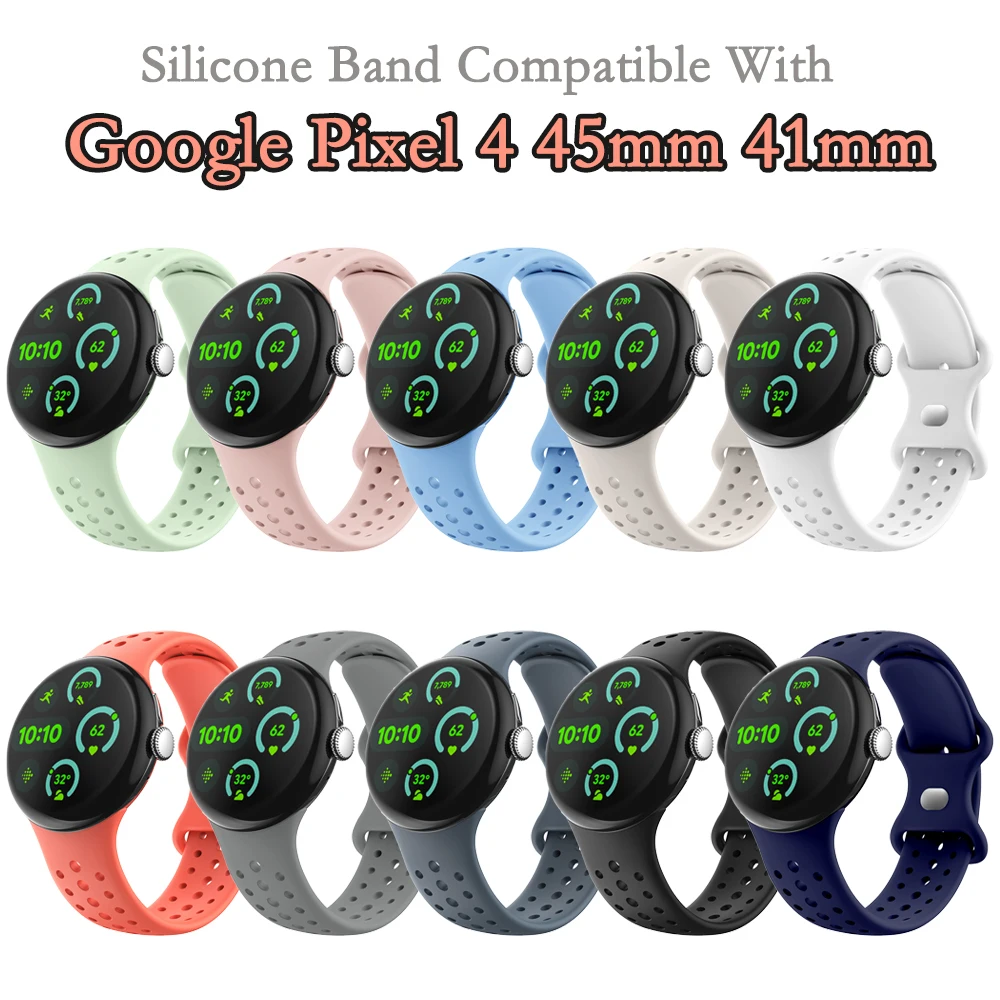 Breathable Adjustable Silicone Sport Wristband