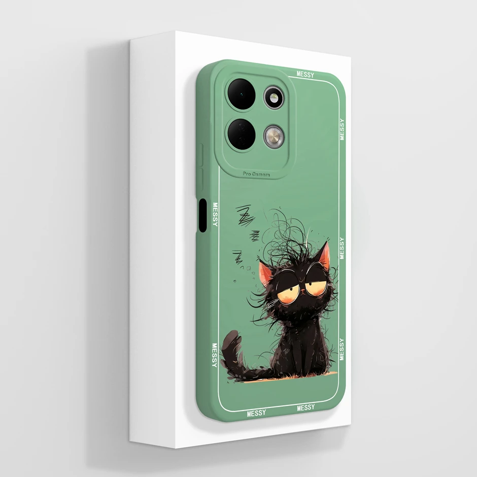 Cartoon Rabbit Girl Anti-Fall Durable Phone Case - Full Protection and Portable Cover