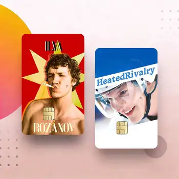 Adesivo decorativo I-Ilya R-Rozanov C-Connor S-Storrie, creativo, impermeabile, per carte bancarie, autobus, metropolitana