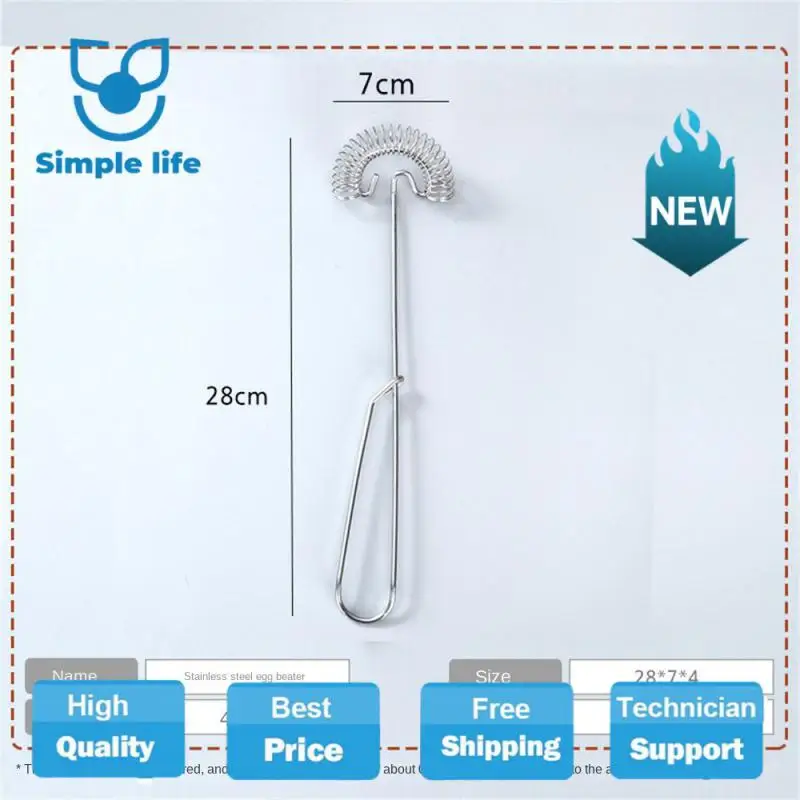 커피 밀크 티 블렌더 실버 휴대용 계란 교반 도구, 베이킹 반죽 케이크 크림 믹서 거품기, 교반 비터, 주방 액세서리 