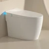 YYHC-High-tech Modern bathroom sanitary ware designs Foot sensation flushing Intelligent ceramic one piece smart toilet 1