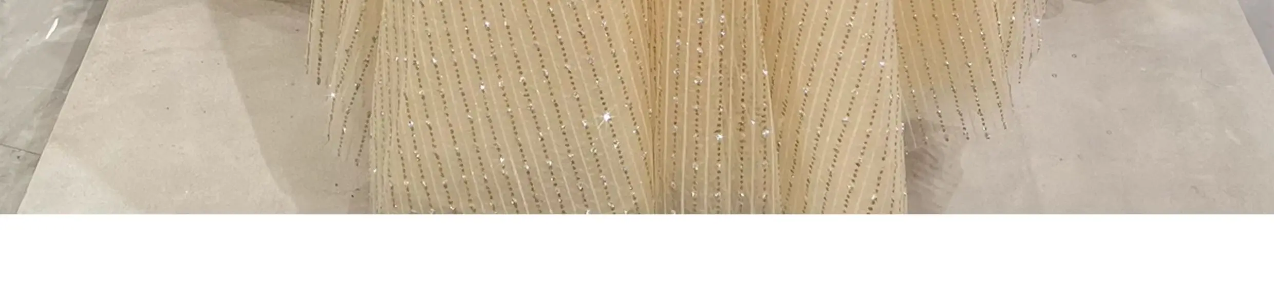 Light Luxury Graduation & Banquet Gown Detail