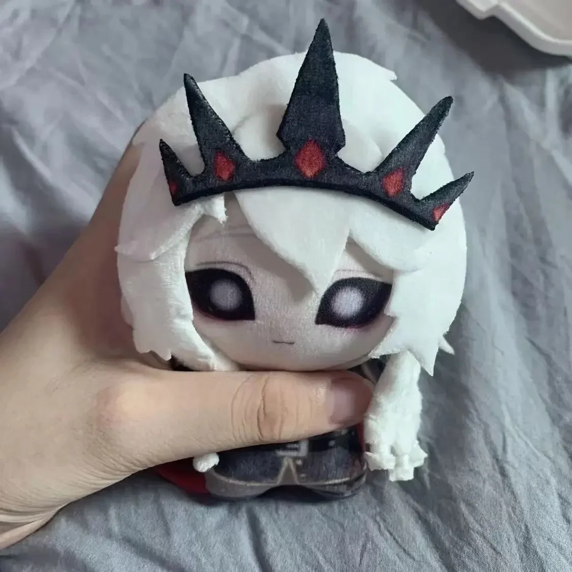 Anime Ornament Anime Identity V Ithaqua Cosplay Cute Printing Nunu Body Cotton Padding 10CM Plush Doll Pendant Backpack Keychain Plushie Gift