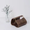 Nordic Wooden Tissue Box Retro Tissue Holder Living Room Napkin Holder Household Desktop Paper Towel Holder Home Decoration 2