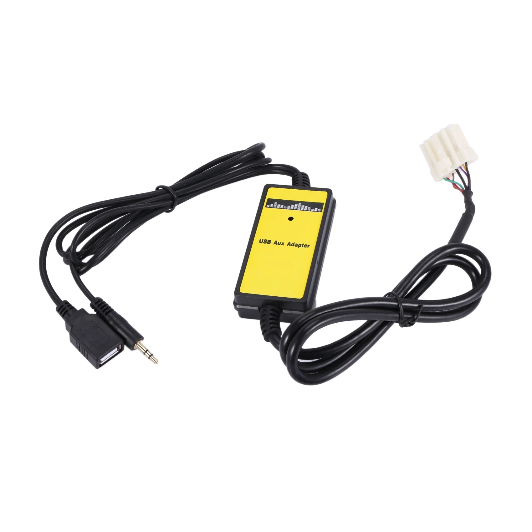

USB AUX Mp3 Player Adapter Car Digital Music Cd Changer 3.5mm for Mazda 2/3/5/6/CX7/MX5/MPV/Miata/Tribute/RX8 interface