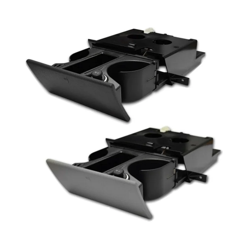 7H285860130T Cup Coin Holder Black RHD For VW T5 Transporter Ashtray